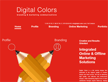 Tablet Screenshot of digital-colors.com